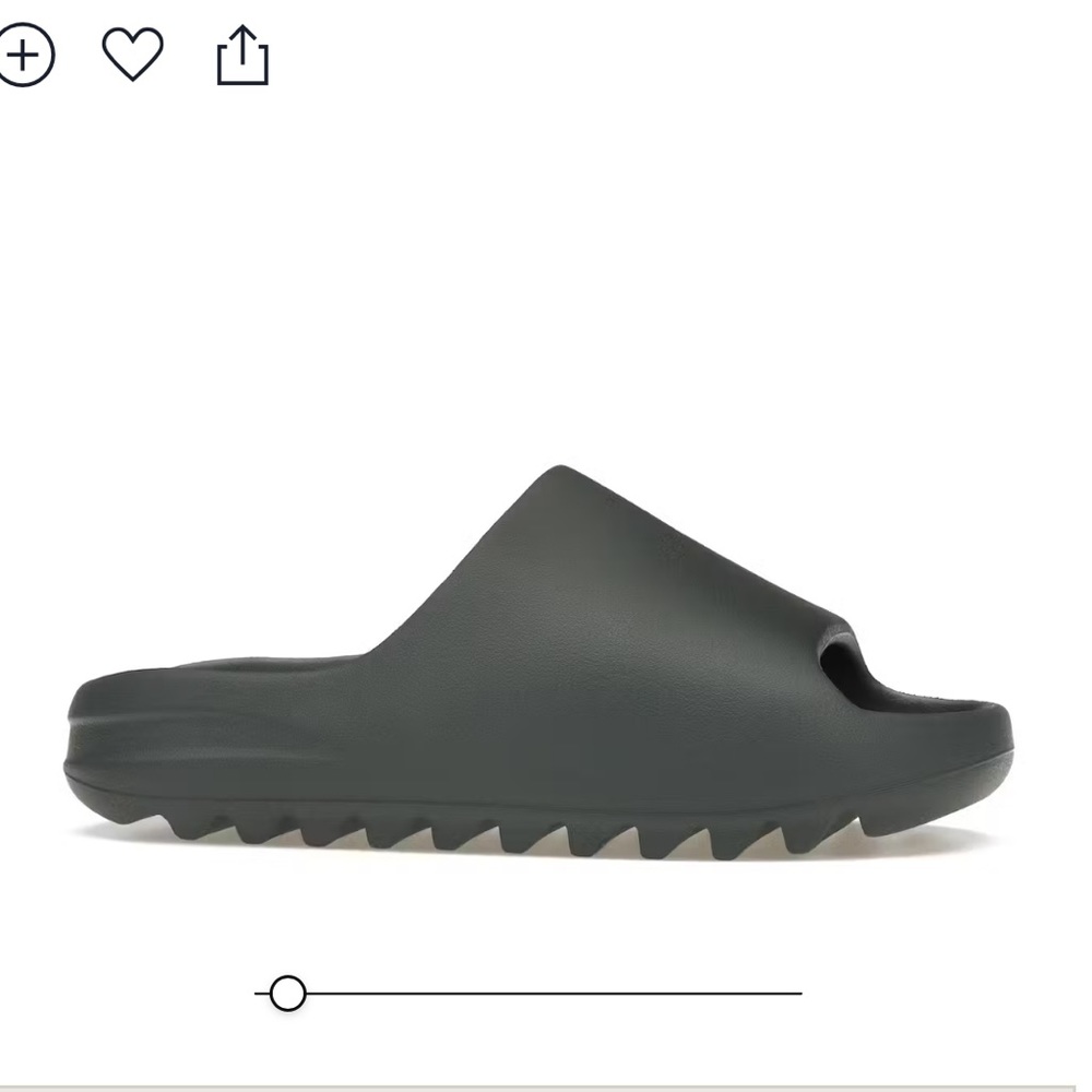 Adidas Yeezy slides Slate Marine size 8